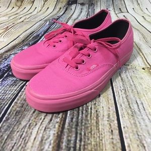 Vans Classic Women’s 7.5 Pink Skater Shoes
